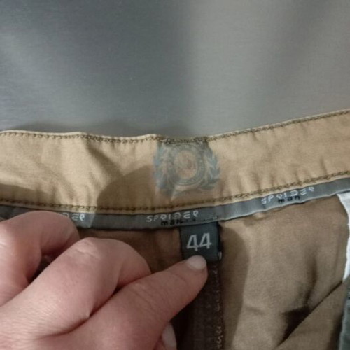Men's Bermuda shorts used, camel color size XXL
