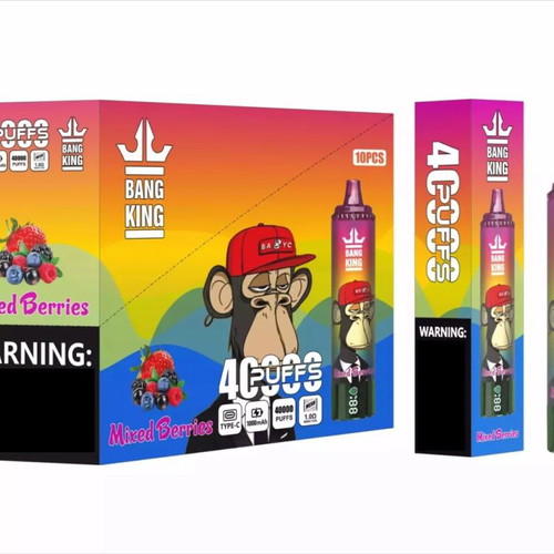 Bang King 40.000 puffs mixed berries vape new