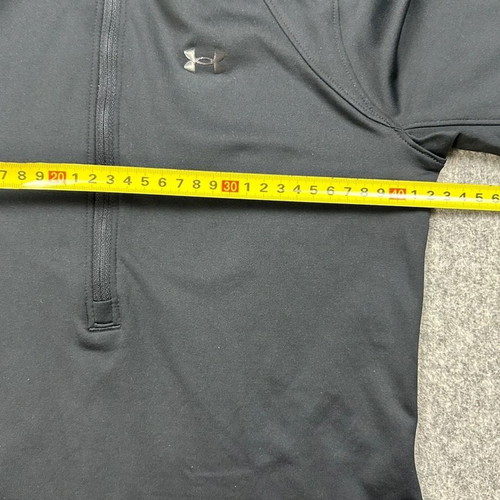 Under Armour black half-zip athletic shirt XS