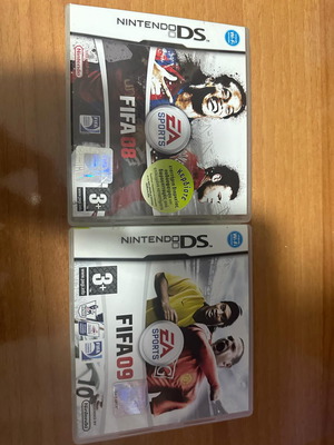 FIFA 08 και FIFA 09 παιχνίδια για Nintendo DS μεταχειρισμένα