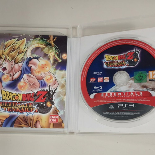 Dragonball Z Ultimate Tenkaichi PS3 игра употребявана, пълна с книжка