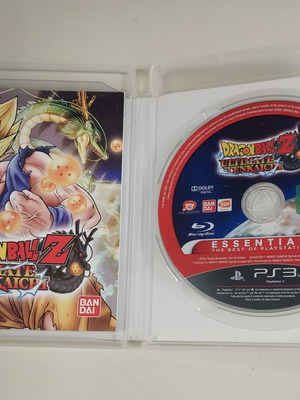 Dragonball Z Ultimate Tenkaichi PS3 игра употребявана, пълна с книжка
