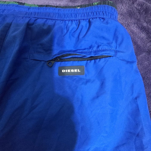 Diesel swim shorts size M, blue