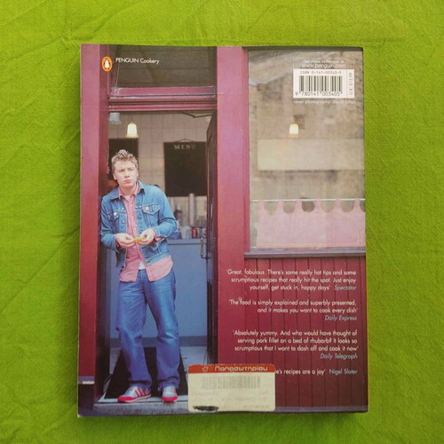 Jamie Oliver cook books used, set of 3 volumes
