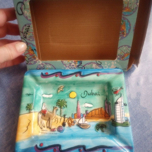 Handmade ceramic ashtray Dubai Luke-A-Tuke