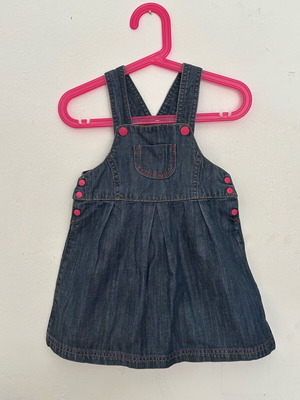 Jeans dress 18, 81 cm like new, cotton