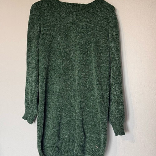 Funky Buddha soft green knitted dress like new