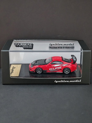 Tarmac x Ignition Model Toyota Supra (JZA80) RZ κόκκινο καινούργιο