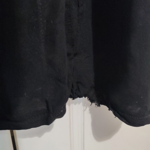 Black midi dress Anel used with waist tie