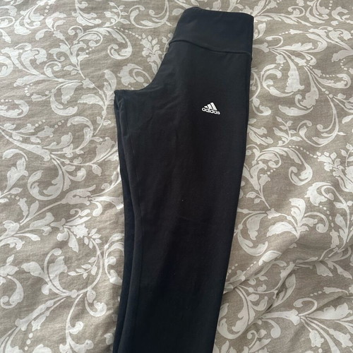 Adidas leggings used, elastic, size S