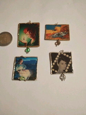%SPRING OFFERS!%PHOTO FRAMES Jewels Πακέτο 3 Χειροποίητα κοσμήματα,κορνίζες(λείπει η Audrey,κάτω δεξ