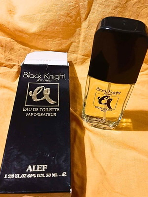 Vintage Alef Black Knight Eau de Toilette 50ml new