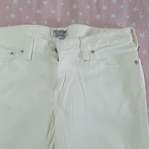 Polo Ralph Lauren white ice jeans pants, straight fit, size 28x32