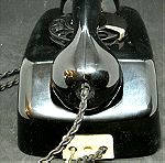  Vintage τηλέφωνο τοίχου "SIEMENS" σε μαύρο χρώμα.