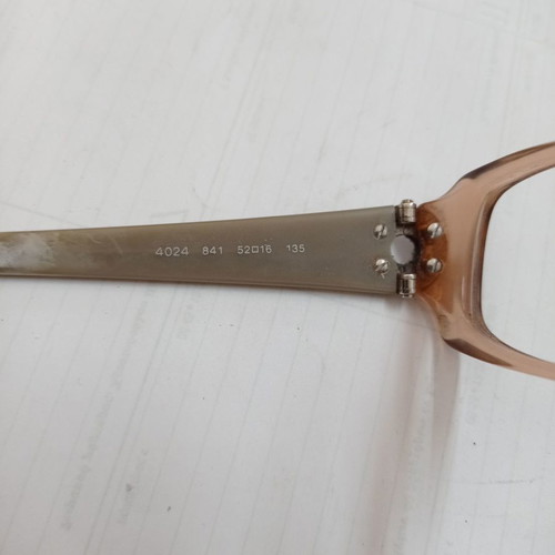 Bvlgari eyeglass frames used, only frame without lenses