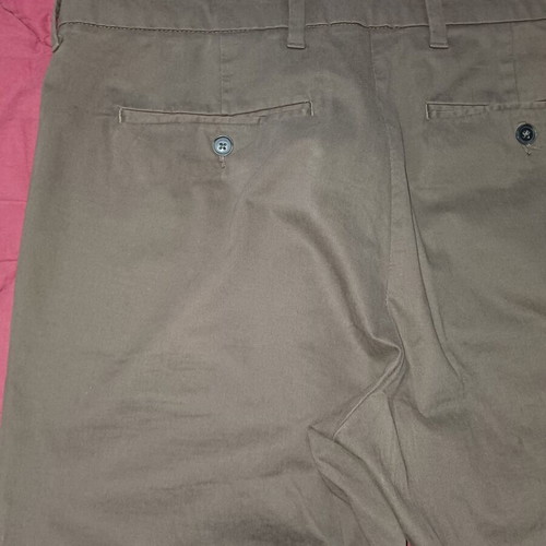 M&S Pants Olive Khaki Size 36 Regular Fit Like New