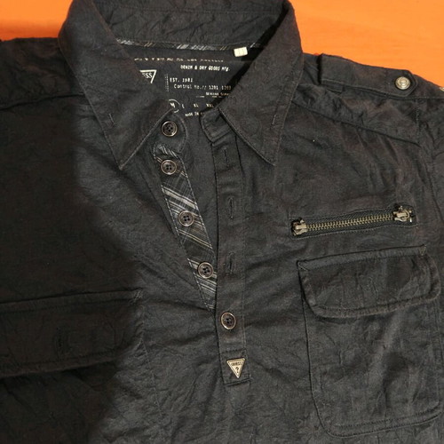 Guess blue shirt size M like new
