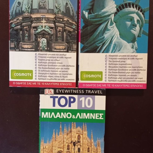Top 10 travel guide books used