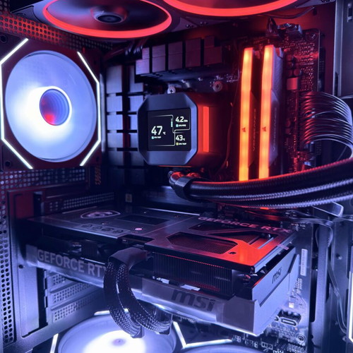 Gaming PC Ryzen 7 9800X3D Nvidia RTX 5070 32GB DDR5 6000MHz Corsair RGB new