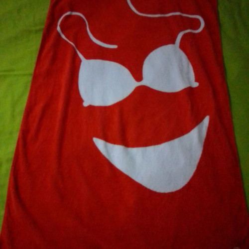 Kellogg's bath towel used promotional 1.27x70cm