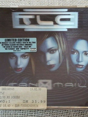 TLC FanMail CD used, Limited Edition, Lenticular Case