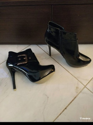 Patent leather ankle boots new, size 41