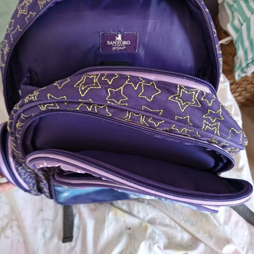 Santoro school backpack used for elementary