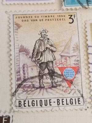 Belgium stamp 1966 International P.T.T. congrès like new