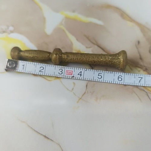 Brass pestle like new, small