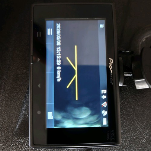 Pioneer Car Dash Camera with WiFi and 2K Recording