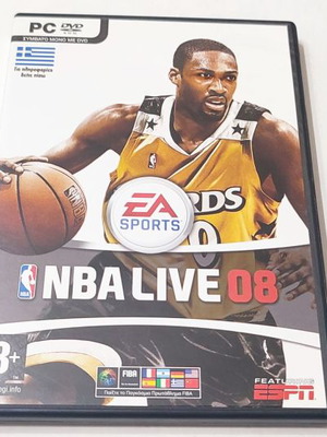 NBA Live 08 PC μεταχειρισμένο, ελληνική έκδοση