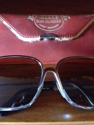 Marwitz Zeiss vintage 80s sunglasses used, silver