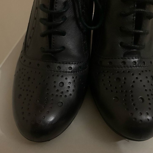 Tamaris leather pumps like new, black, size 38