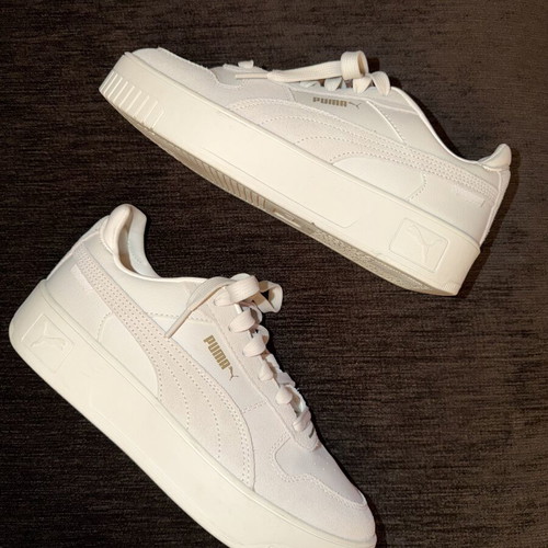 Puma sneakers, white, size 40