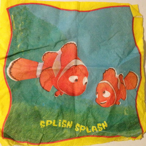 Nemo vintage napkin new