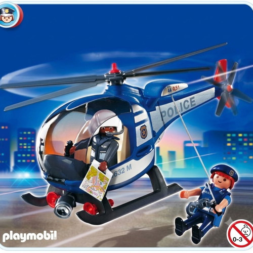 Playmobil 4267 helicopter toy