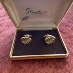 Stratton gold-plated cufflinks new