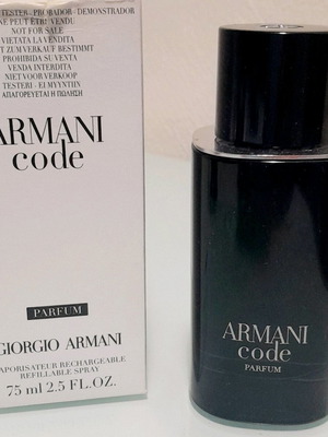 Giorgio Armani Code Parfum 75ml καινούργιο original tester