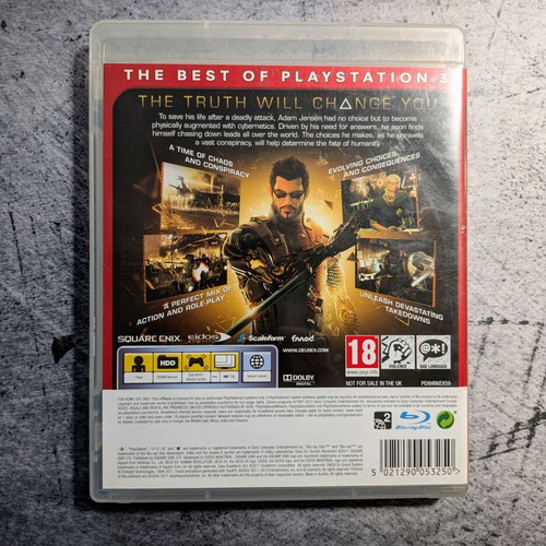 Deus Ex Essentials PS3 game