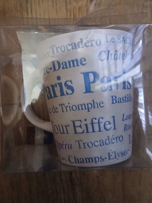 Paris mug new with spoon