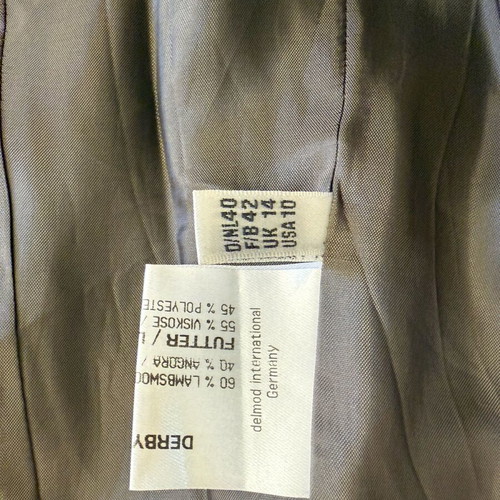 Khaki Muhier jacket like new, size XL