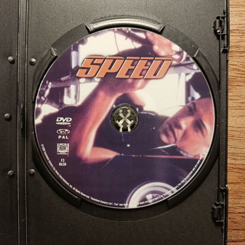 Speed DVD like new with Greek subtitles