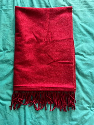Scarf new burgundy-purple