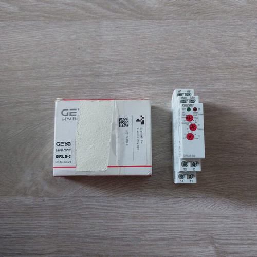 Geya GRL8-02 Water Level Control Relay new, pump automation