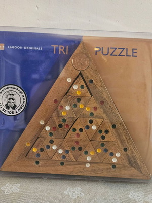 Tri Puzzle дървено като ново