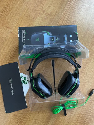 Razer Electra v2 USB headset used