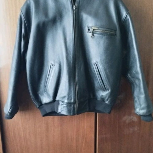 Korona men's leather jacket like new, size S, genuine leather