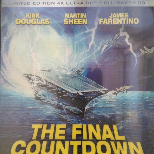 The Final Countdown Limited Edition 4K UHD Blu-ray with CD, English subtitles