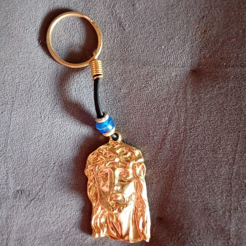 Brudgino keychain new, handmade, 12 inches long, gold color