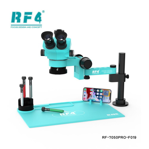 Microscope RF-7050 PRO-FO19 360° rotatable like new
